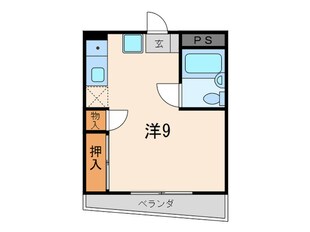 ハイツオークラしのはらの物件間取画像